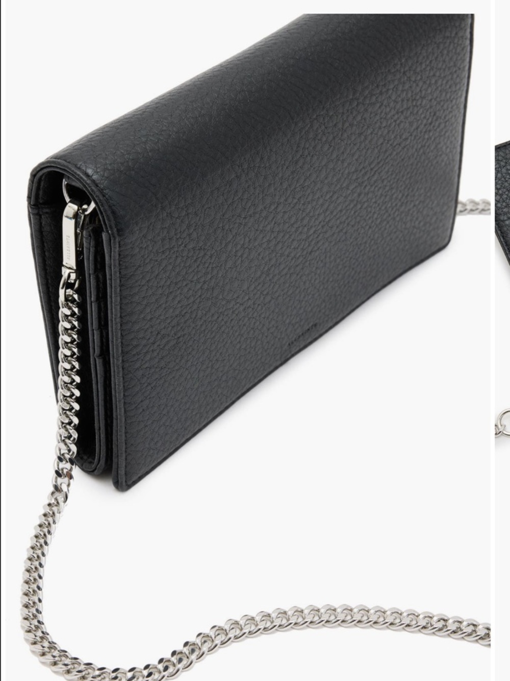 AllSaints Fetch Leather Chain Wallet. Brand New without tags